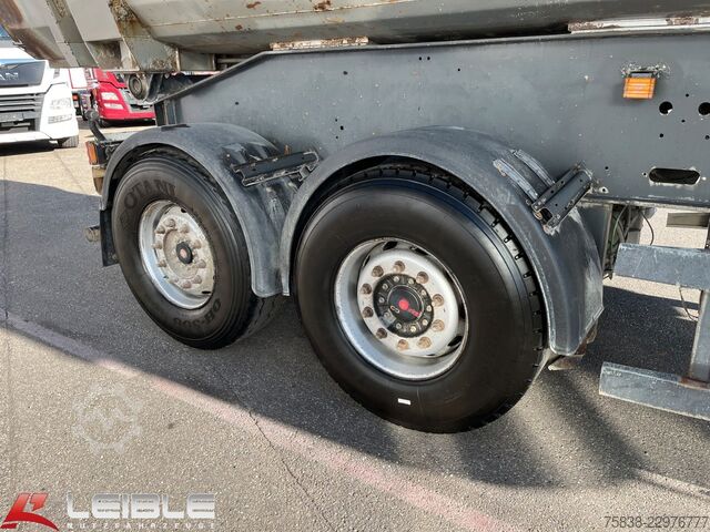 Tipper semitrailer SCHMITZ CARGOBULL SKI 18-7,2 Stahlmulde*24m³*SAF*Liftachse*