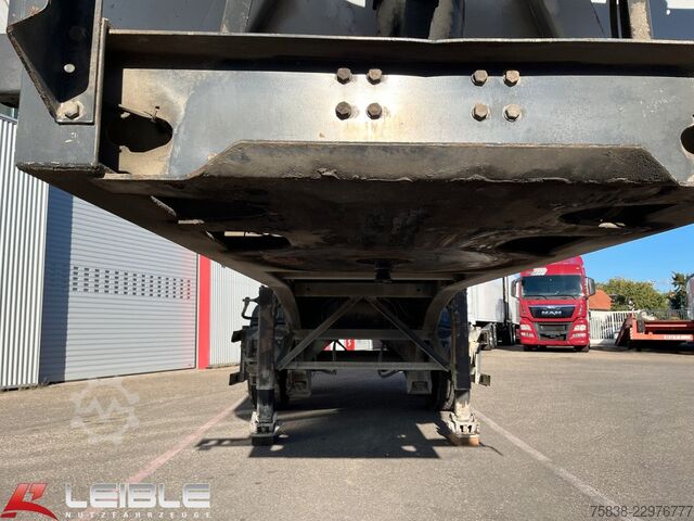 Tipper semitrailer SCHMITZ CARGOBULL SKI 18-7,2 Stahlmulde*24m³*SAF*Liftachse*