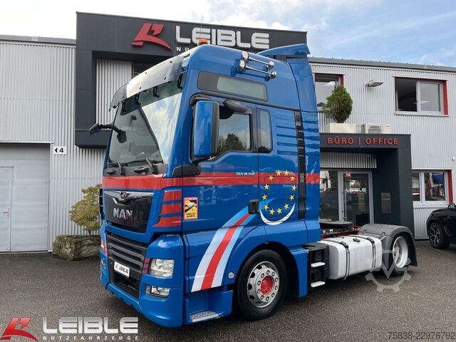 Standard tractor unit MAN TGX 18.510 4x2LLS-U*XXL*VollLuft*2 Tanks*