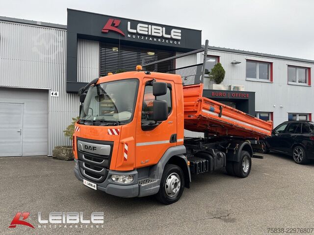 Three-way tipper van DAF LF 210 FA*Meiller Kipper*Day-Cab*EN12642XL*