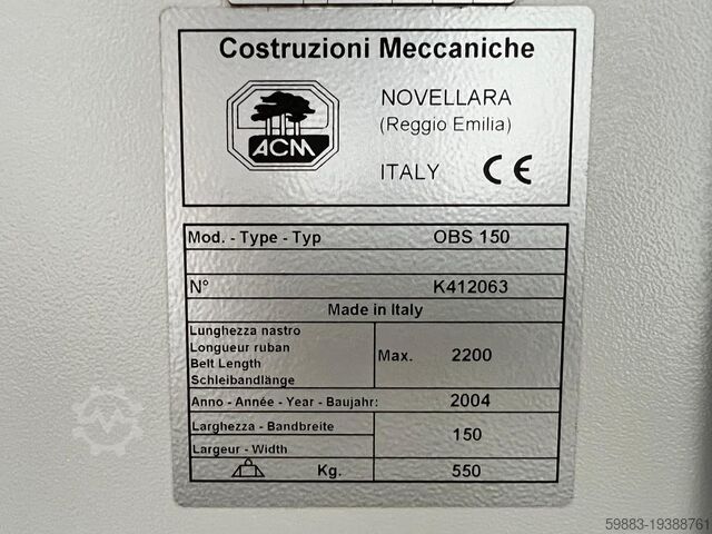 Edge grinder ACM OBS 150