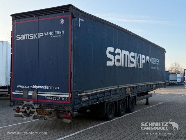 Auflieger mit Pritsche & Plane Schmitz Cargobull Curtainsider Mega