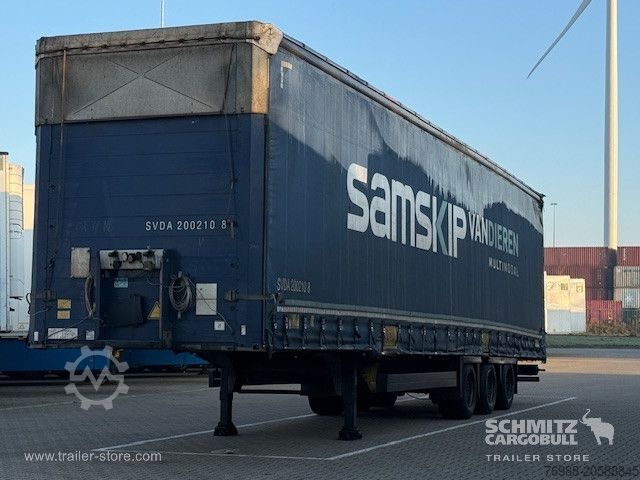 Auflieger mit Pritsche & Plane Schmitz Cargobull Curtainsider Mega