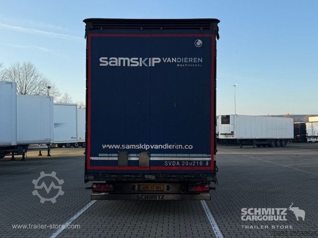 Auflieger mit Pritsche & Plane Schmitz Cargobull Curtainsider Mega