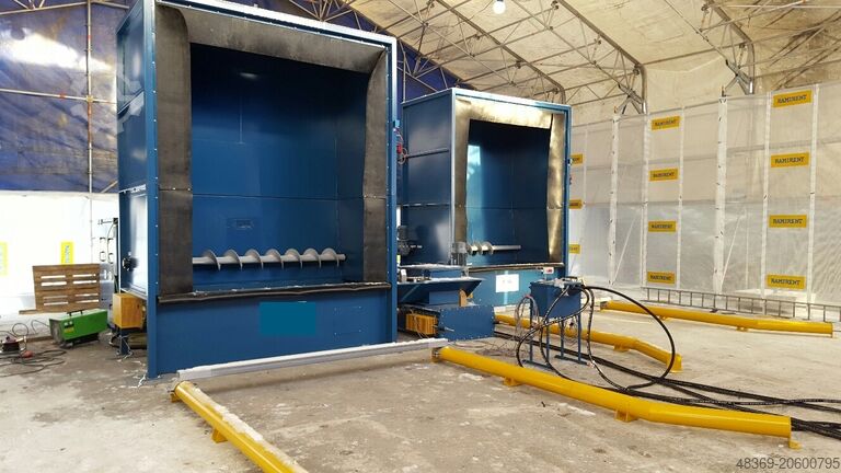 RECEIVING UNIT FOR MOVING FLOOR TRAILER