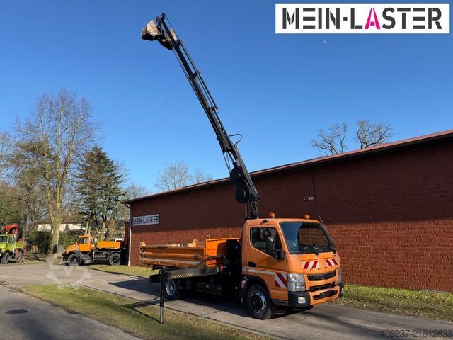 Dreiseitenkipper FUSO Canter 7C18 3 S-Kipper /Hiab 055 12m 500 kg