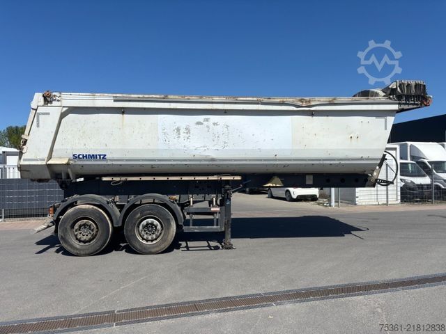 Kipper Auflieger SCHMITZ CARGOBULL SKI 18 SL-7.2 SR 28m3 el. Verdeck Liftachse