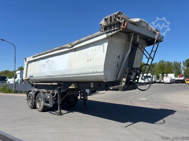 Kipper Auflieger SCHMITZ CARGOBULL SKI 18 SL-7.2 SR 28m3 el. Verdeck Liftachse