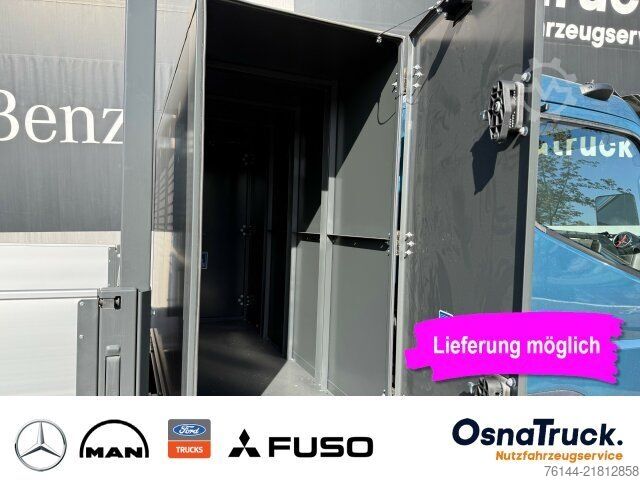 Transporter mit Kipper MITSUBISHI 4C15e Hinterkipper+Box M-Batt.,Klima,2-DIN Radio