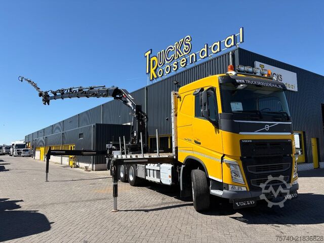 Kranwagen Volvo FH 500 + HIAB 638 E-6 + JIB 6x + 8X4 TRIDEM + E...