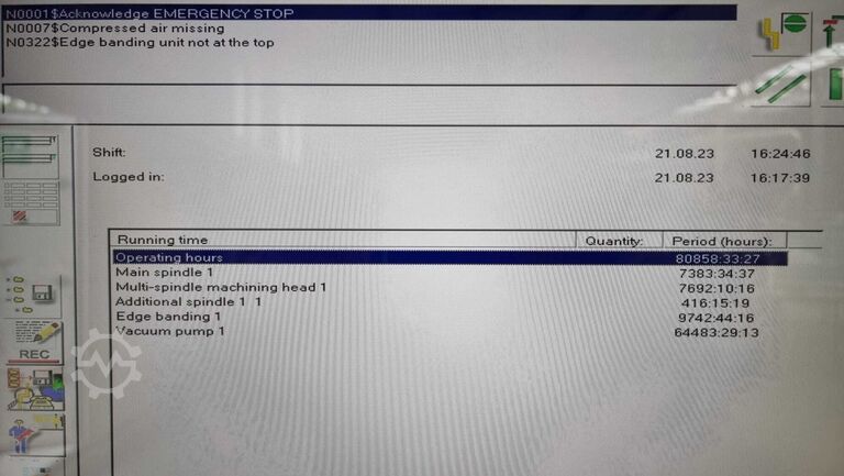 Bearbeitungszentrum IMA BIMA 310 V 120/600