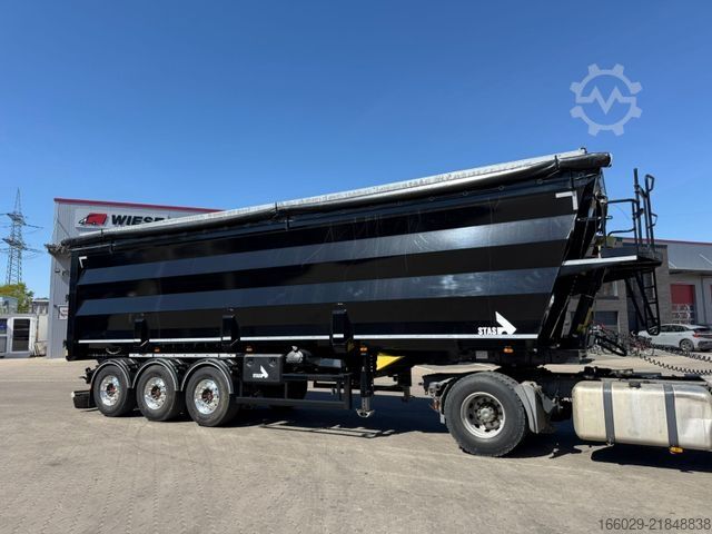 Tipper semitrailer STAS S300CX Stahl Kipper Top Zustand