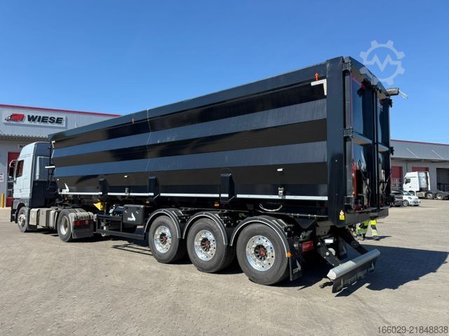 Tipper semitrailer STAS S300CX Stahl Kipper Top Zustand