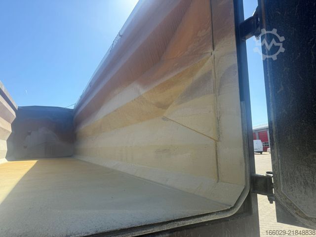Tipper semitrailer STAS S300CX Stahl Kipper Top Zustand