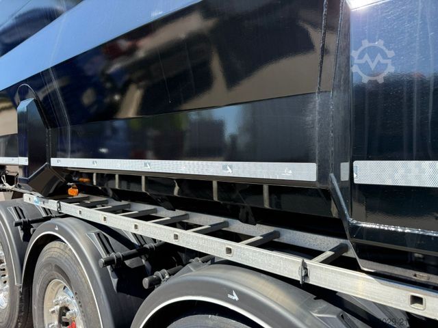 Tipper semitrailer STAS S300CX Stahl Kipper Top Zustand