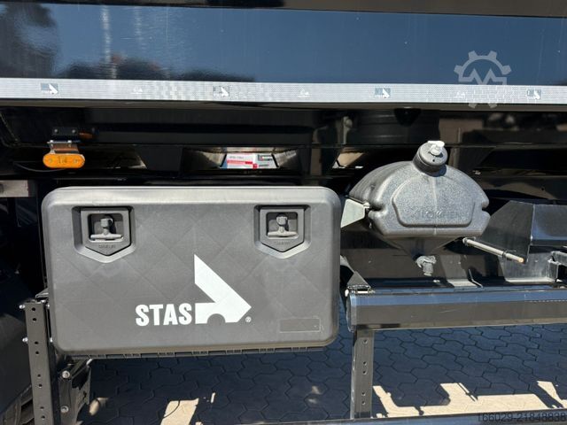 Tipper semitrailer STAS S300CX Stahl Kipper Top Zustand
