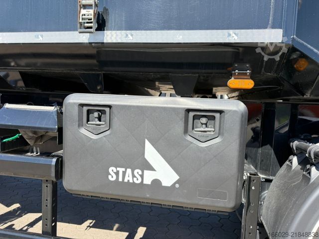 Tipper semitrailer STAS S300CX Stahl Kipper Top Zustand
