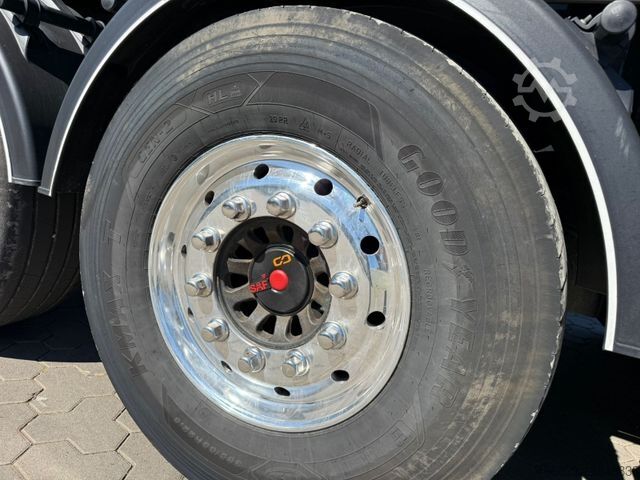 Tipper semitrailer STAS S300CX Stahl Kipper Top Zustand
