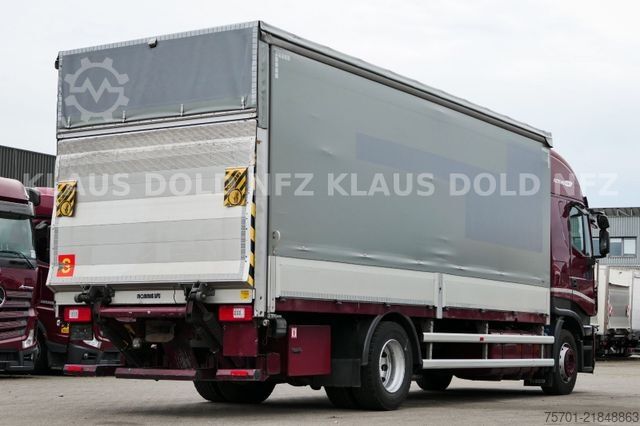 Flatbed truck with tarp IVECO Stralis 460 PP Bordwände Retarder LBW Euro 6