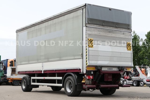 Reefer trailer  Galliker ST 2A Durchladesystem Bordwände LBW