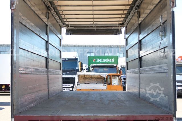 Reefer trailer  Galliker ST 2A Durchladesystem Bordwände LBW