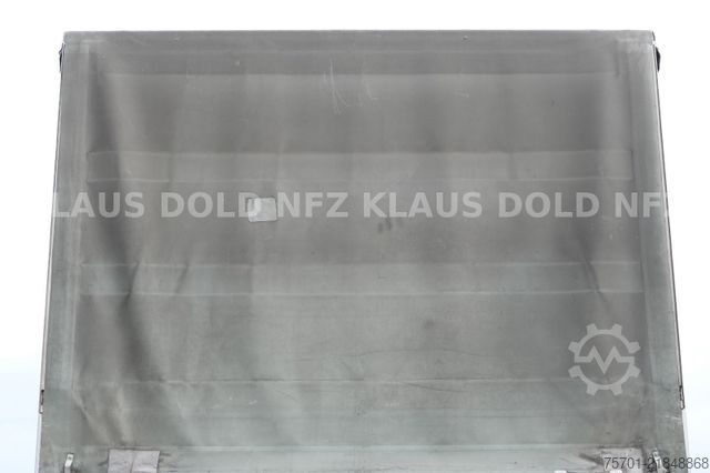 Reefer trailer  Galliker ST 2A Durchladesystem Bordwände LBW