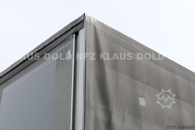 Reefer trailer  Galliker ST 2A Durchladesystem Bordwände LBW