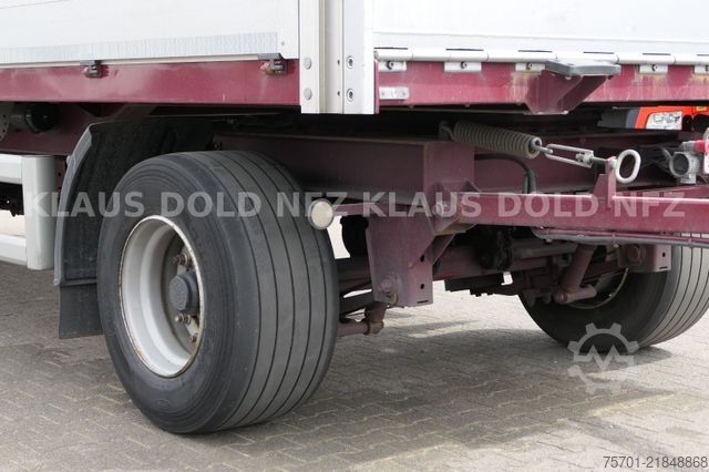 Reefer trailer  Galliker ST 2A Durchladesystem Bordwände LBW