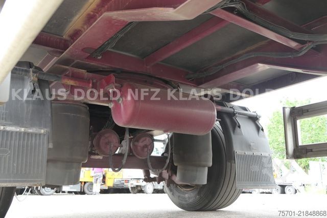 Reefer trailer Galliker ST 2A Durchladesystem Bordwände LBW