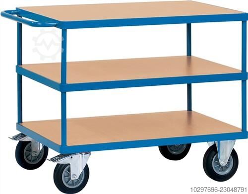 Table trolley with 3 shelves - 1 unit  