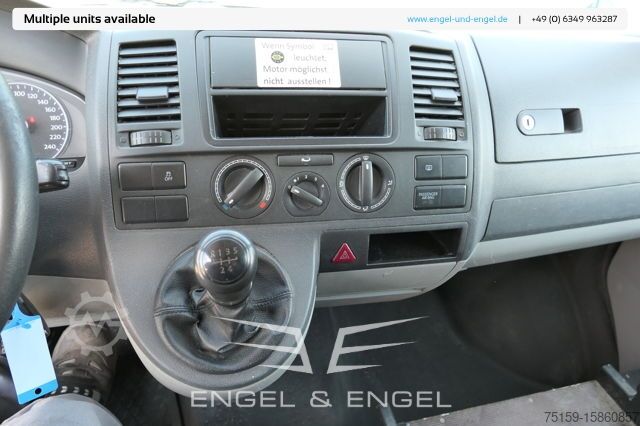 Panel van Volkswagen T5 Transporter 2.0 TDI PARKTRONIK EURO-5 2xSCHIEBETÜR CoC