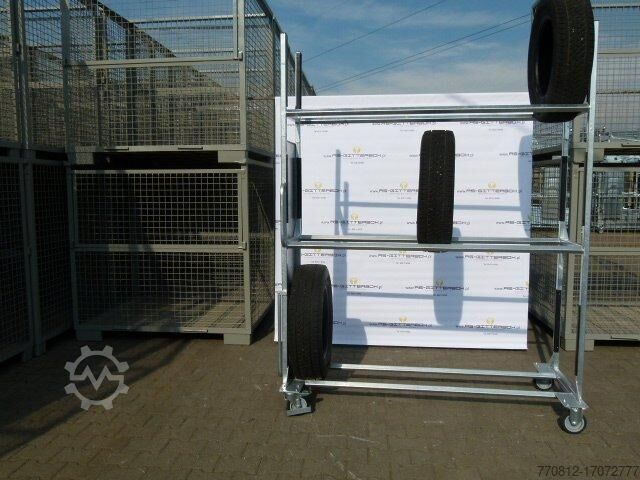 Tire cart ( Reifenwagen ) Reifenwagen RE02 verzinkt