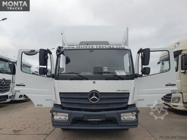 Box truck MERCEDES-BENZ Atego 1224, Euro 6e, Koffer, LBW, AHK,Vermietung