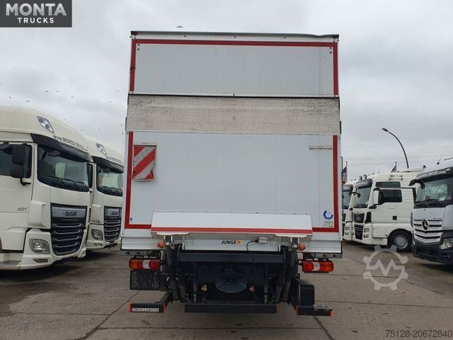 Box truck MERCEDES-BENZ Atego 1224, Euro 6e, Koffer, LBW, AHK,Vermietung