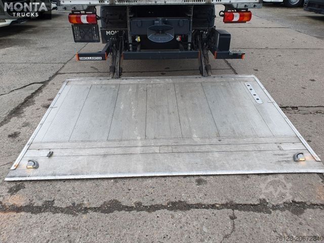 Box truck MERCEDES-BENZ Atego 1224, Euro 6e, Koffer, LBW, AHK,Vermietung