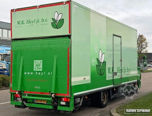 Box truck DAF LF 45 220 EURO 5 THEO MULDER ISOLATED BOX + HEAT