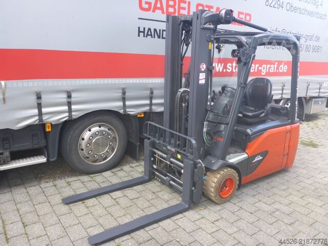 Electric 3-wheel forklift Linde E20L