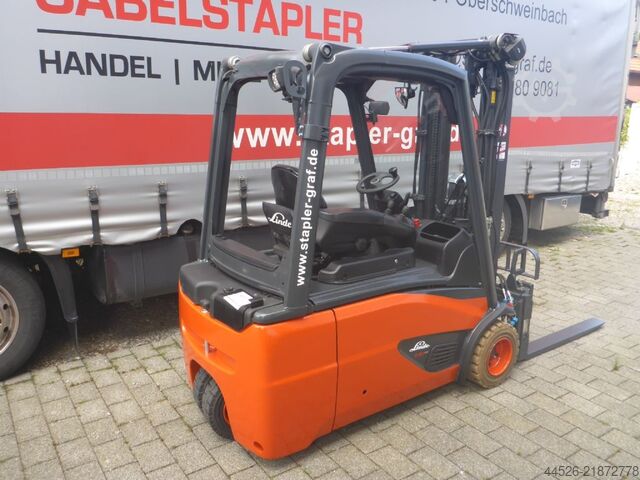 Electric 3-wheel forklift Linde E20L