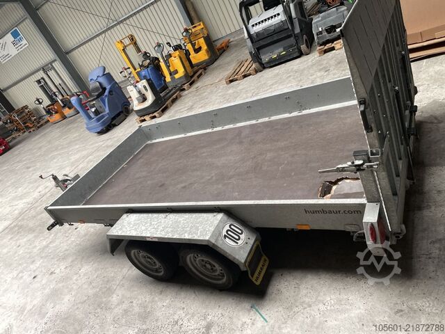 Electric 4-wheel forklift Hubtex Senkomat