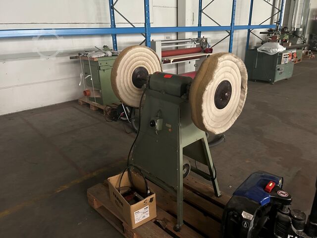 Buffing and polishing machine Schwabbel- und Poliermaschine Schwabbel- und Poliermaschine