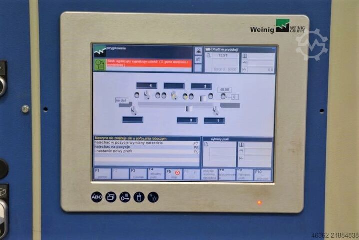 Four side moulder Weinig Unimat 500