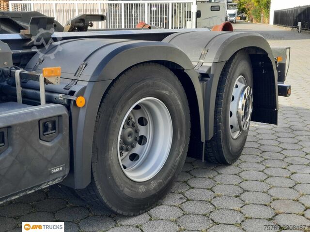 Roll-off tipper truck MERCEDES-BENZ 2542 L 6X2 AROCS Meiller 21.65 Lenkachse