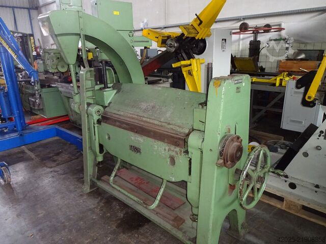 Sheet metal folder FASTI 1000 x 4 mm