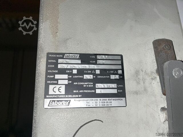 Kugel- und Sandstrahlen Laborex I1650 P - sandblasting