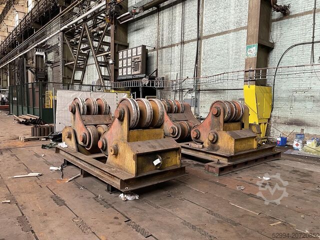 Turning gears - Positioners - Welding dericks & -pinchtables Esab-Pema welding rotator 450 ton