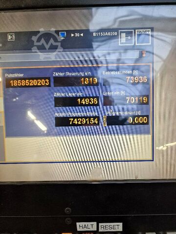 Laser punching machine Trumpf Trumatic 3000 (K04)