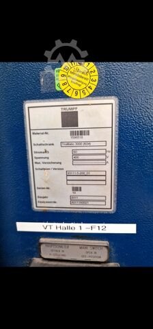 Laser punching machine Trumpf Trumatic 3000 (K04)