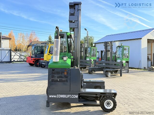 Vierwege-Gabelstapler Combilift C4000 GAS TRIPLEX 6900 FREE-LIFT CABIN