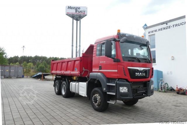 Kipper LKW MAN TG-S 26.440 6x6 3-Achs Allradkipper Meiller
