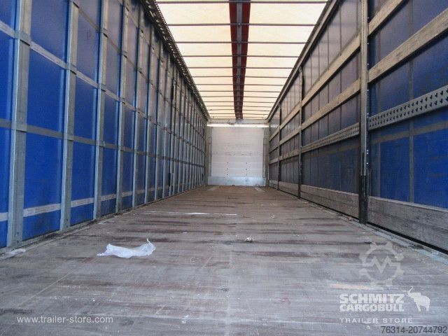Open semitrailer with tarp Schmitz Cargobull Curtainsider Standard Getränke